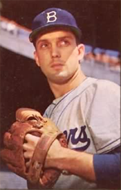 Dodgers P Carl Erskine